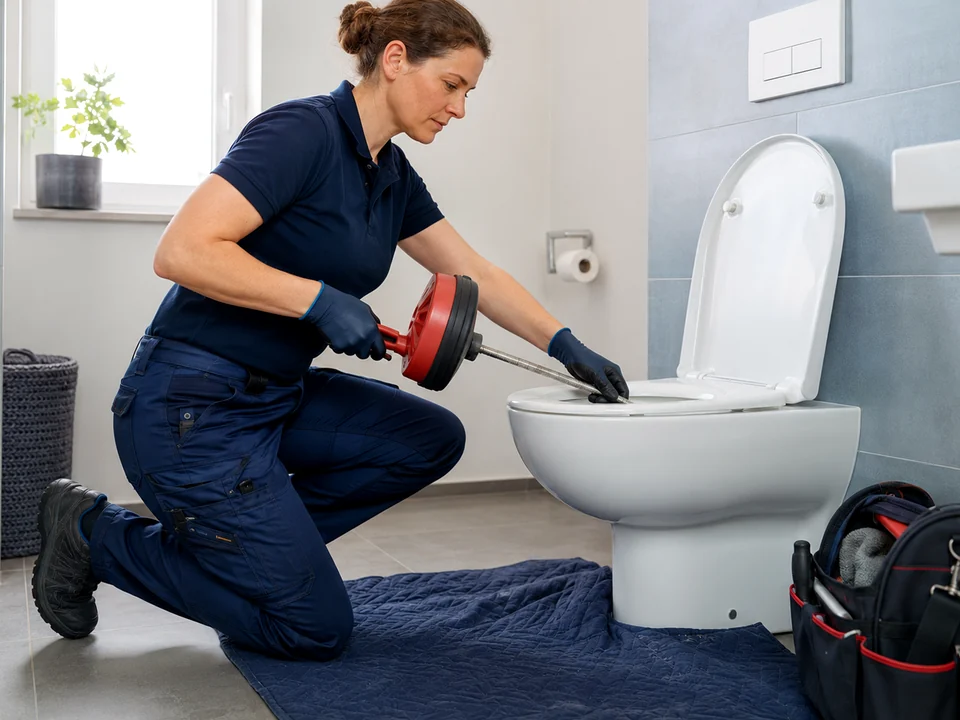 Toilette verstopft Düsseldorf – Rohrreinigung Notdienst